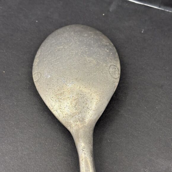 Vintage Aluminum Grey Tree Branch Twigs Serving Set Salad Mixing Spoons - Picture 5 of 16